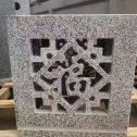 山南 芝麻白花岗岩镂空雕花灯笼