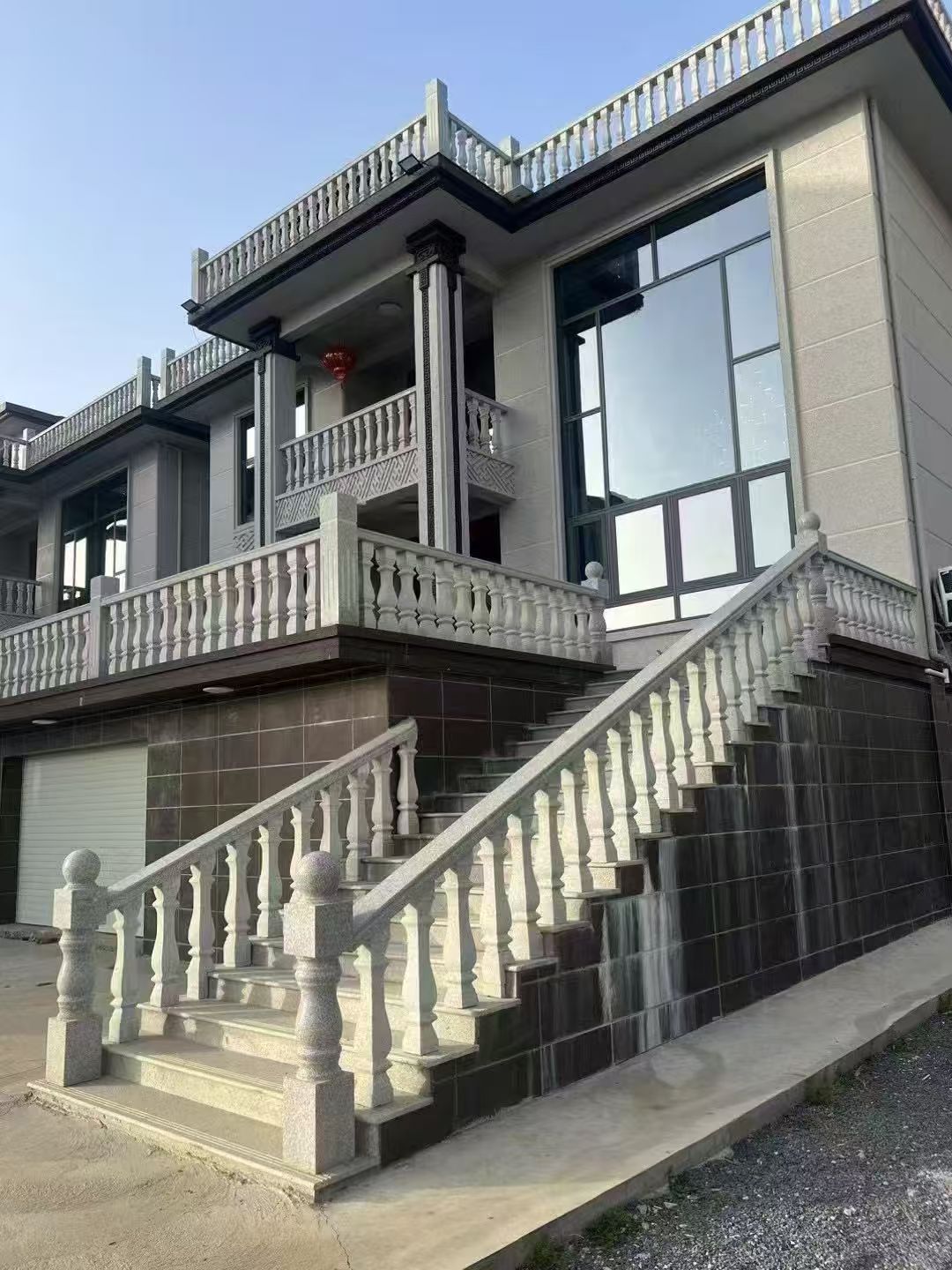山南 芝麻白别墅阳台栏杆，楼梯栏杆