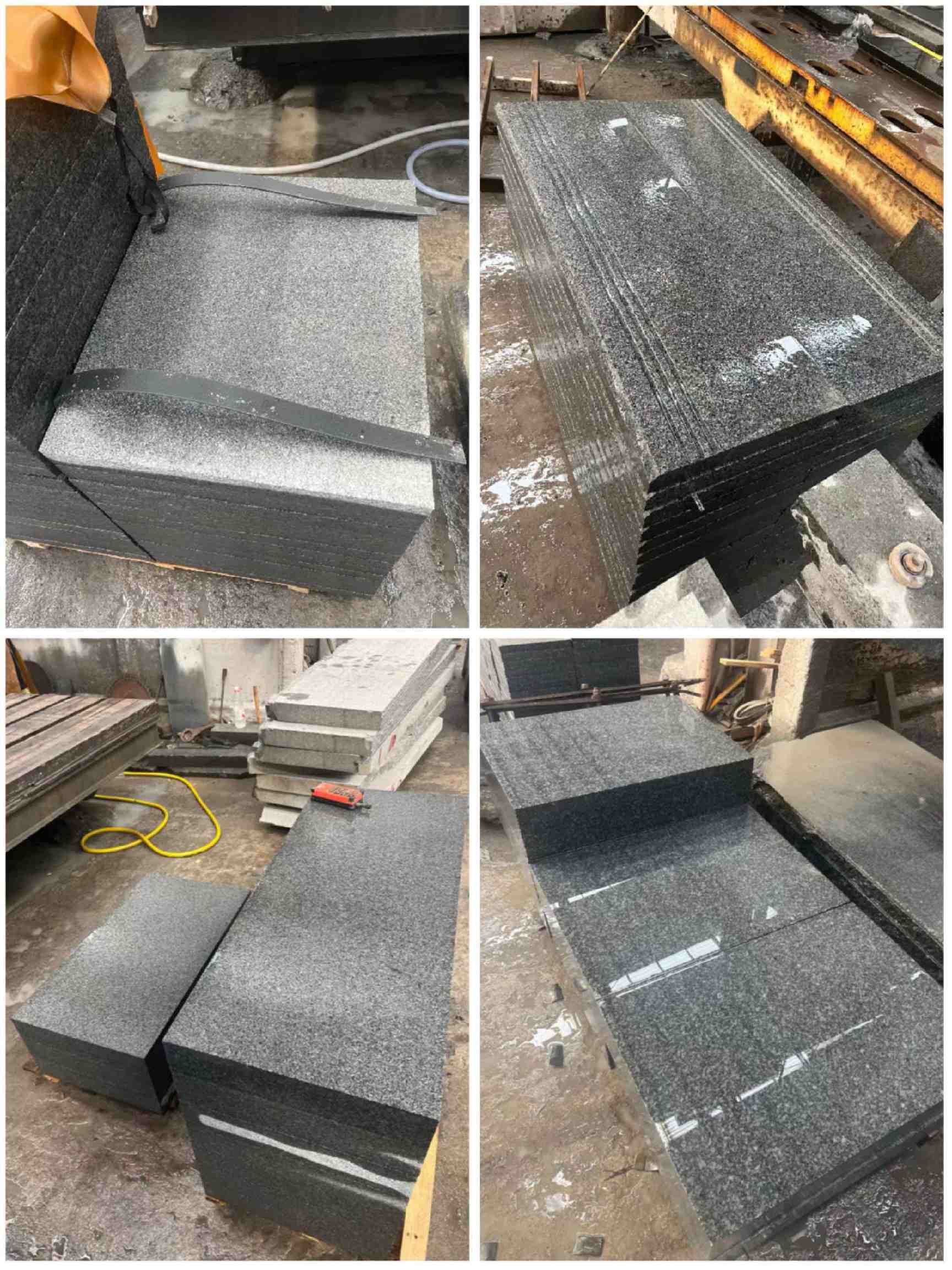 山南 芝麻黑地铺石材