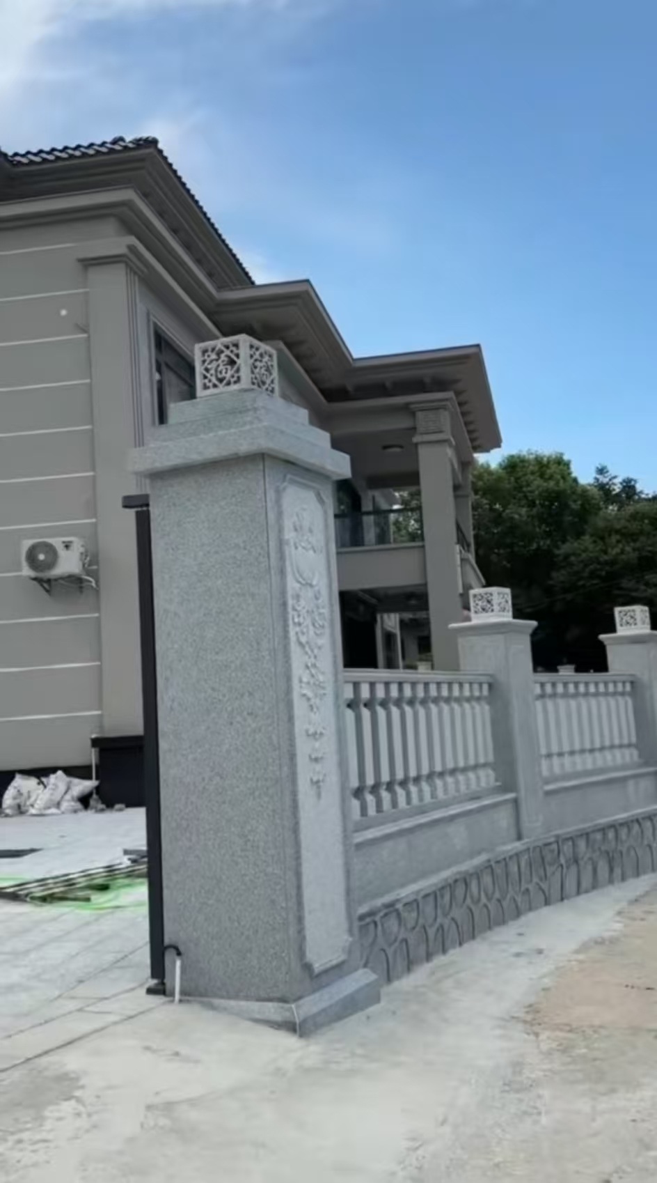 山南 芝麻白别墅围墙栏杆，私人订制