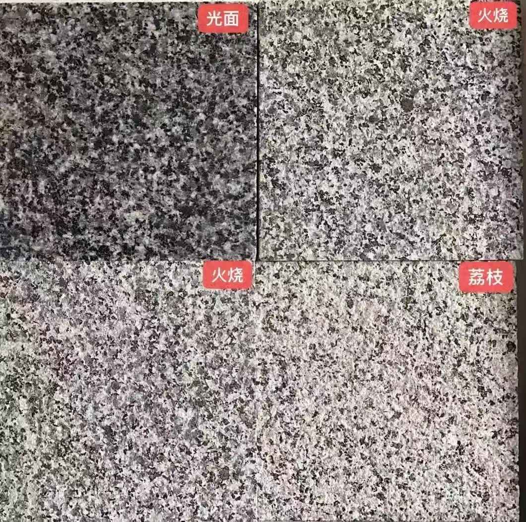 山南 芝麻黑光面，芝麻黑火烧面，芝麻黑荔枝面