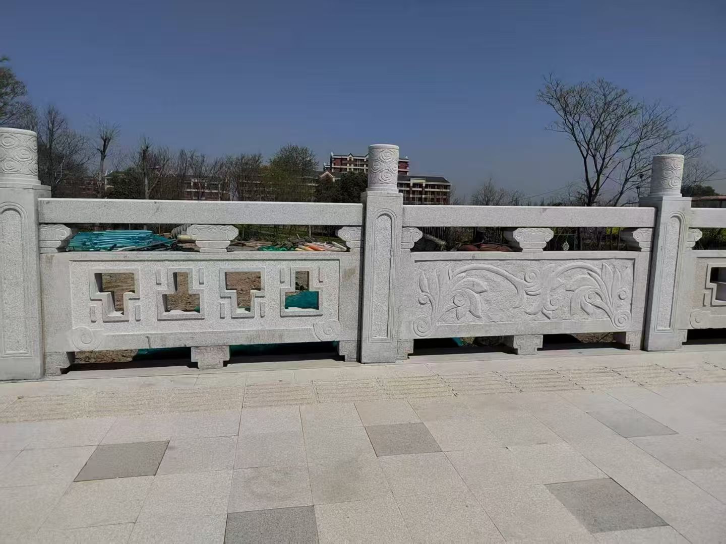 山南 河道栏杆，河道护栏