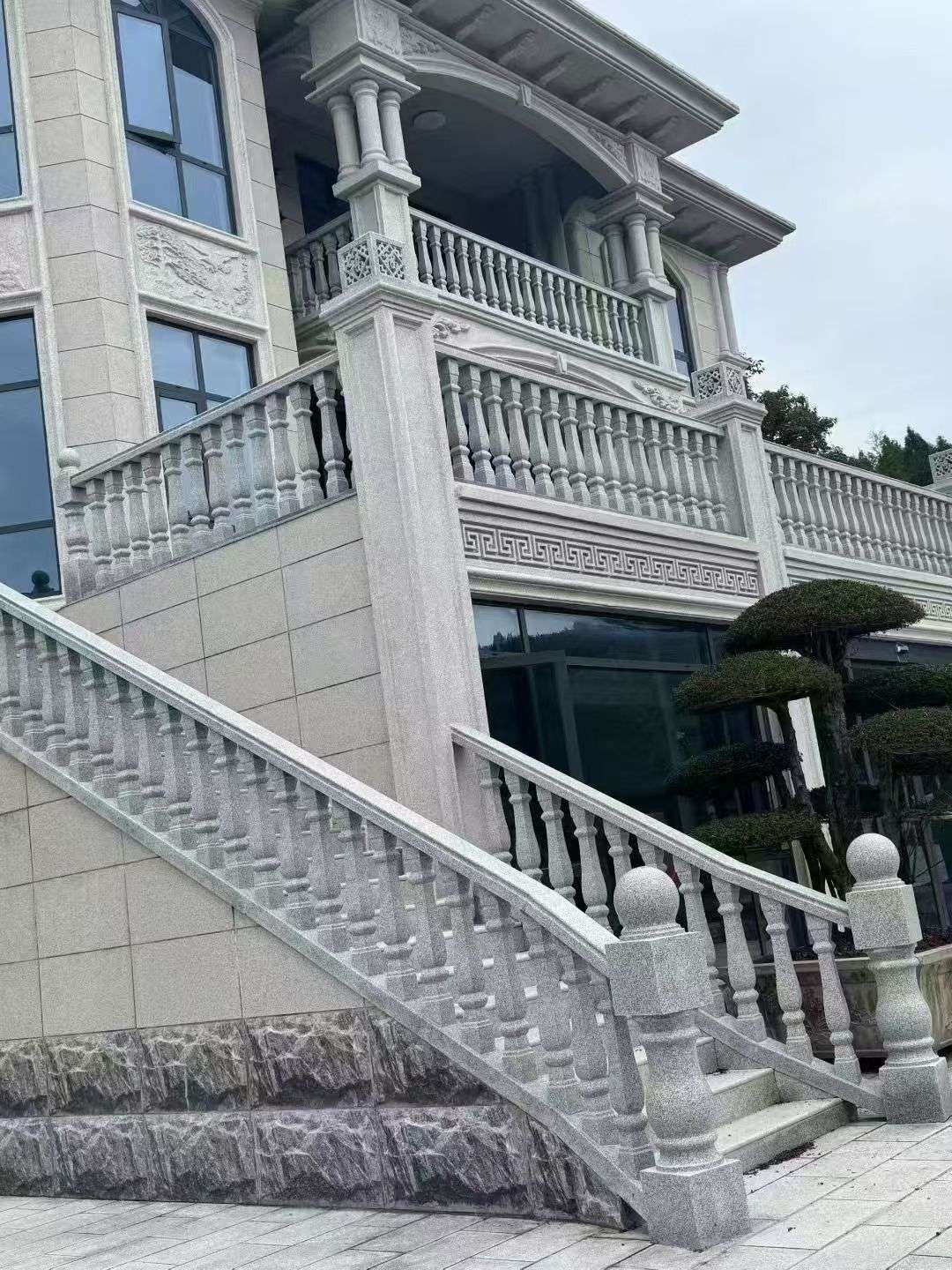 山南 芝麻白别墅，栏杆