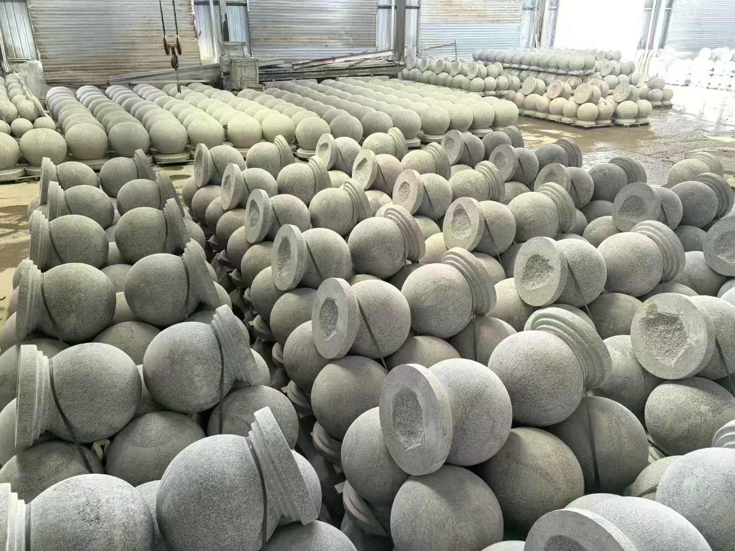 山南石材挡车球
