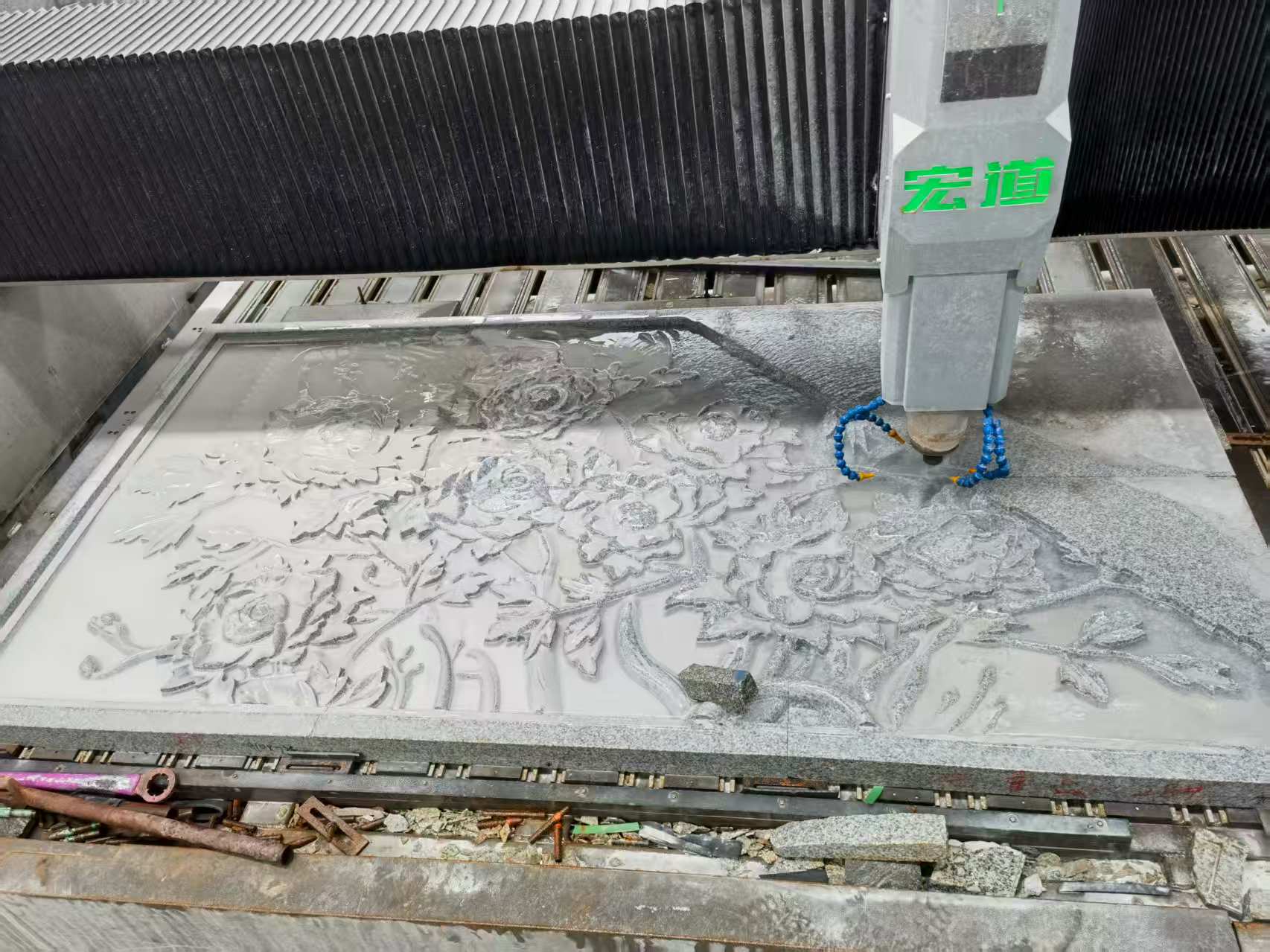 山南 别墅墙面石材雕刻