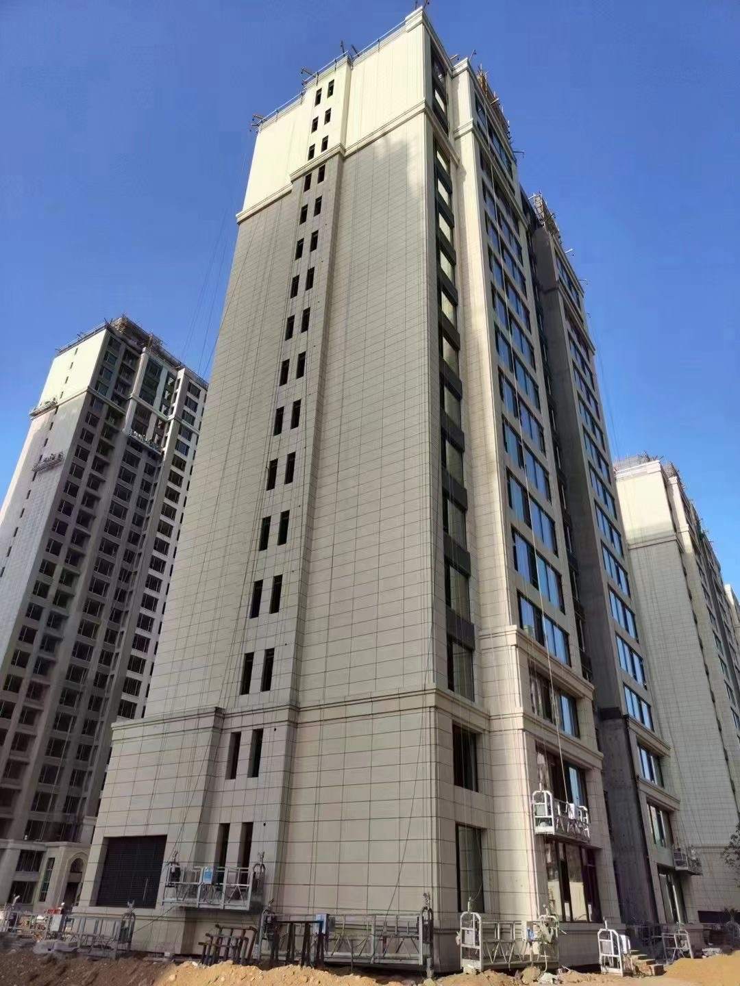 山南黄金麻高端小区，外墙干挂